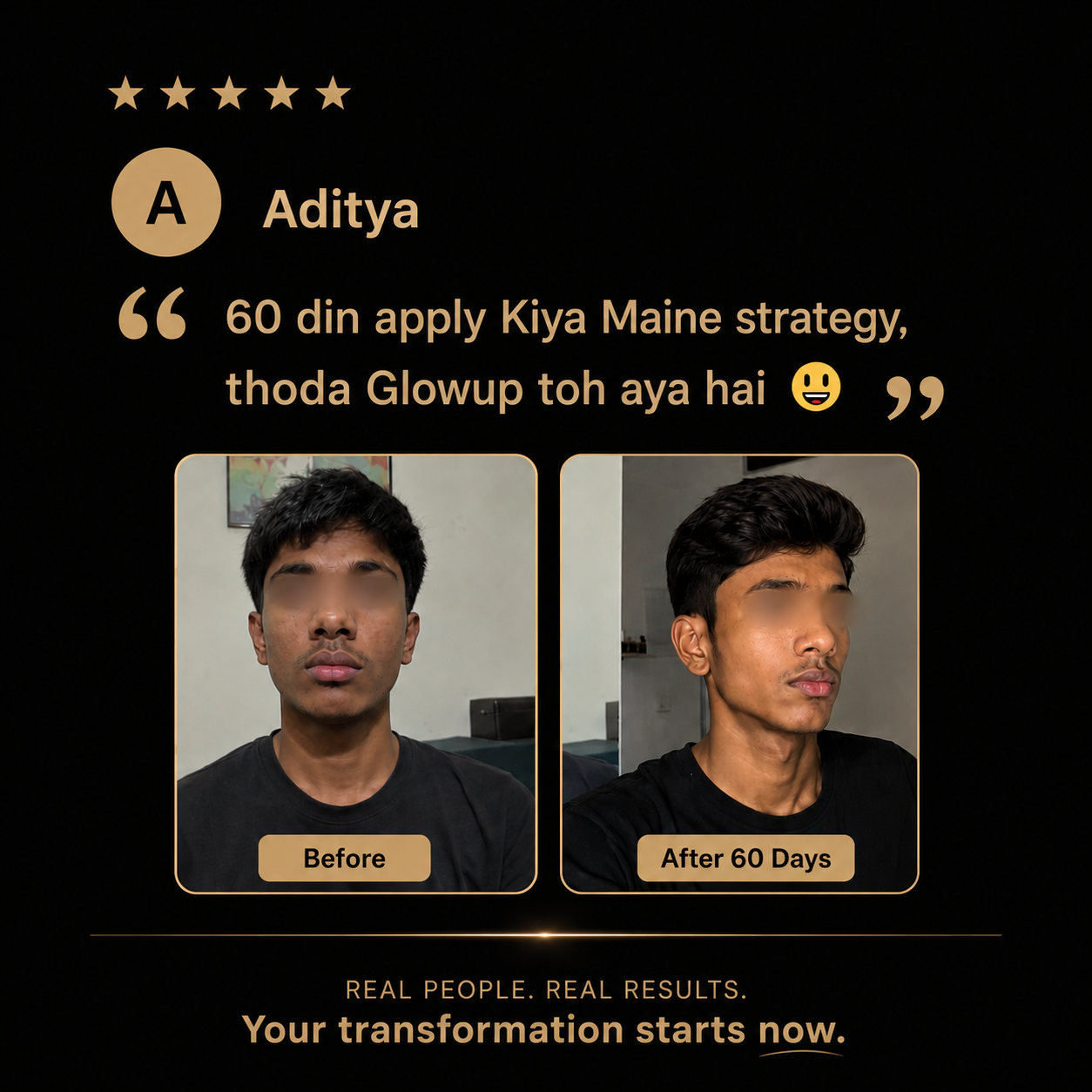 60 Days GlowUp Guide